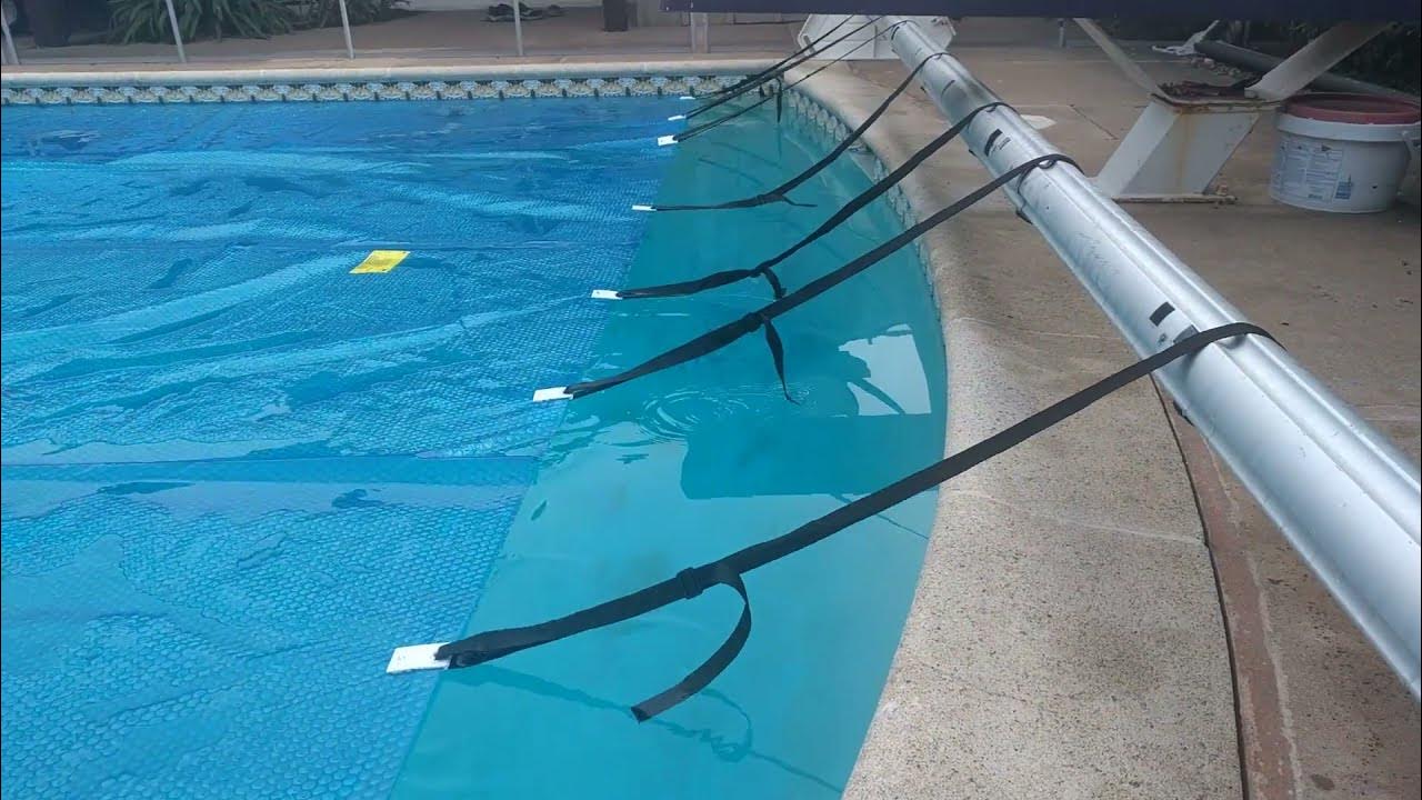 Pool Ruler - Solar Cover Strap Kit Installation (Part 3) 