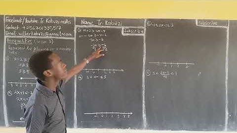 Inequalities: lesson 3........#africastruggle.