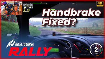 Early Access Assetto Corsa Rally | Arduino usb Handbrake | Moza R5 Cs v2p