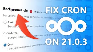 Fix Nextcloud Cron Job not Running on NC 21.0.3 - Nextcloud Redis Setup