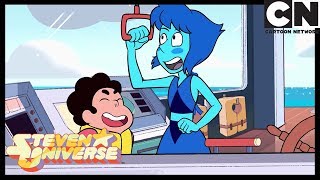 Lapis Goes Fishing | Alone at Sea | Steven Universe | Cartoon Network