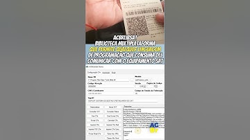 Como funciona a ACBrLibSAT