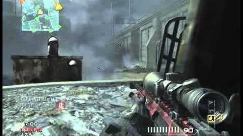 Modern Warfare 3: Sniper Triple kill