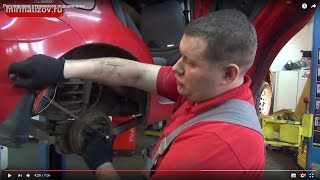 Adjusting the wheel bearing