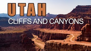 Moab, Utah sights by drone. (4K)