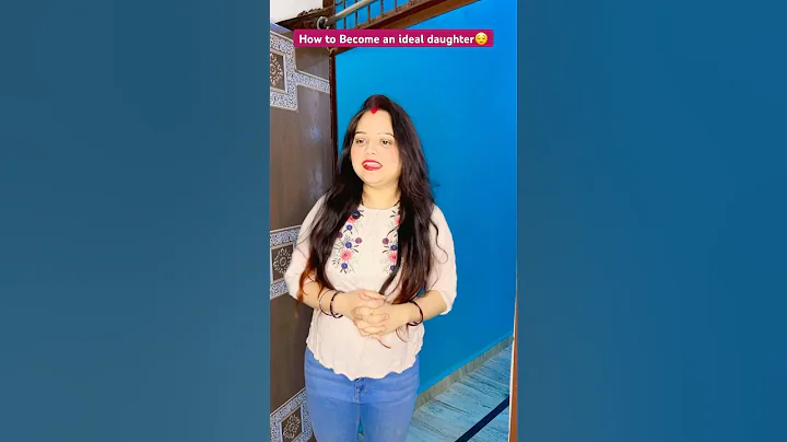 ideal daughter🥲 @ajushis9790 #saasbahucomedy #relatablecomedy #husbandwifecomdey #shortsfeed