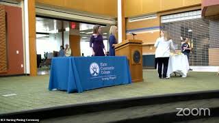 Spring 2022 ECC Nursing Pinning Ceremony