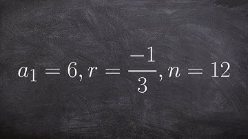Given the first term and the ratio find the nth term of a geometric sequence