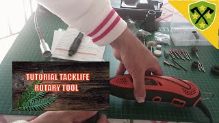 TUTORIAL MULTIHERRAMIENTA TACKLIFE ROTARY TOOL TIPO DREMEL