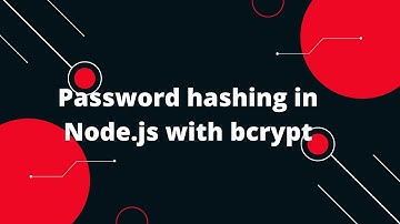 🔒 Mastering Password Security: Hashing in Node.js with bcrypt Explained 🛡️💻