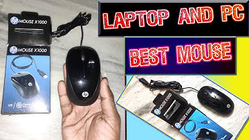HP X1000 wired mouse unboxing and review | best mouse for laptop and desktop pc | mouse unboxing