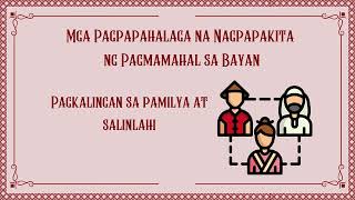ESP 10 Ang Pagmamahal sa Bayan Ikatlong Markahan – Modyul 5