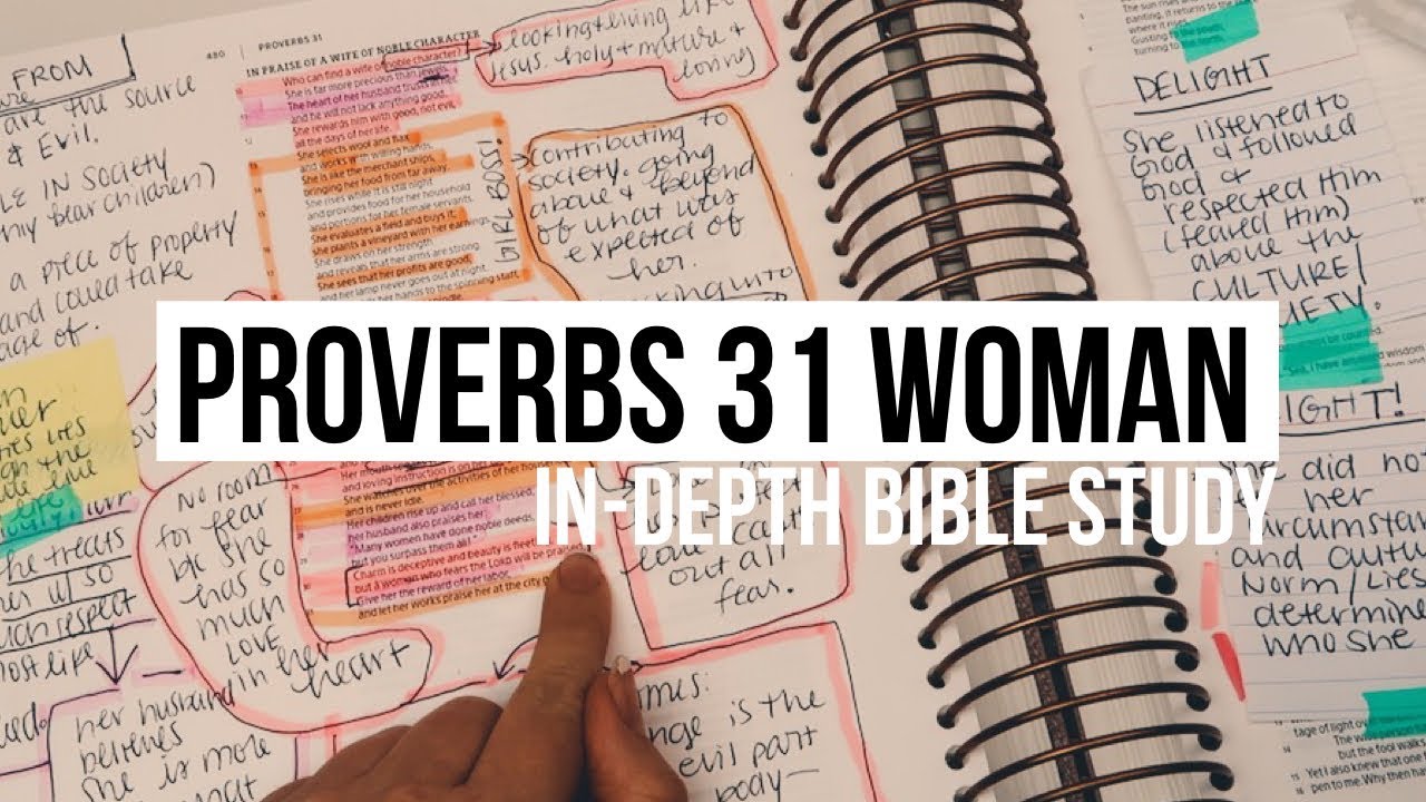 Proverbs 31 Woman In Depth Bible Study Delight Series 2 Youtube