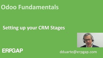 Setting up your CRM stages / Pipeline in Odoo
