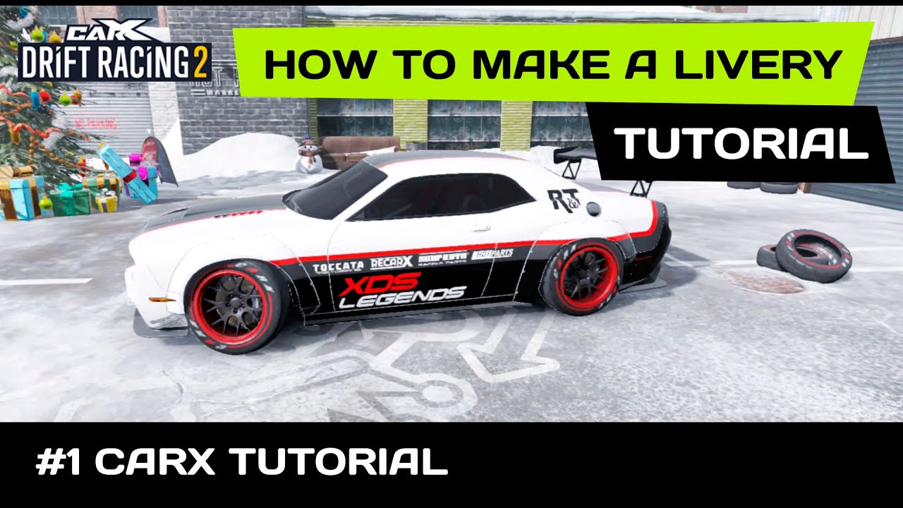 HOW TO CREATE A LIVERY CarX Drift Racing 2 