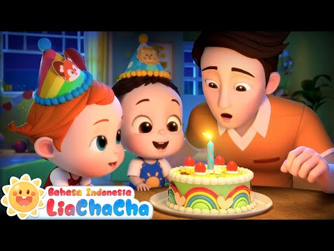 Lagu Bayi Tiup Lilin | Lagu Ulang Tahun🎂🎉 | Lagu Lucu | Lagu Anak-anak | LiaChaCha Bahasa Indonesia