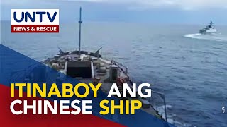 Barko ng Chinese Navy na pumasok sa Pag-asa Island territory, itinaboy ng PH Navy