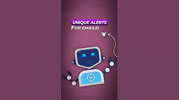 Unique email alerts on mac #shorts #emailalerts #mac