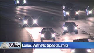 Lawmaker Proposes Lanes With No Speed Limits