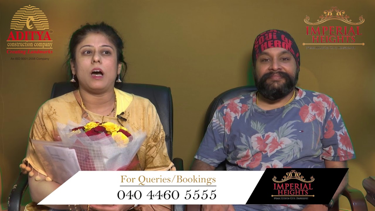 Aditya Imperial Heights Customer Reviews Mrs Arthi Aditya