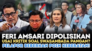 Nasib Pakar Hukum Yang Berani Bicara Pangan? Feri Amsari Dilaporkan ke Polda Metro!