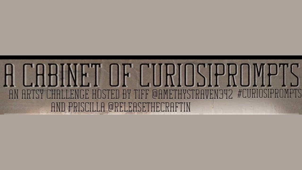 DAY 4: EPIGRAM - A CABINET OF #CURIOSIPROMPTS hosted by me and @releasethecraftin 