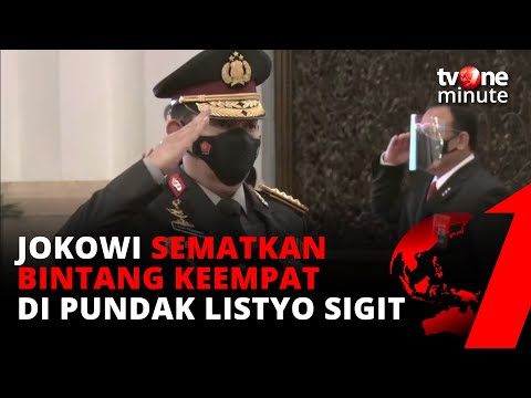 Dilantik Jokowi, Jendral Listyo Sigit Prabowo Resmi Jadi Kapolri! | tvOne Minute