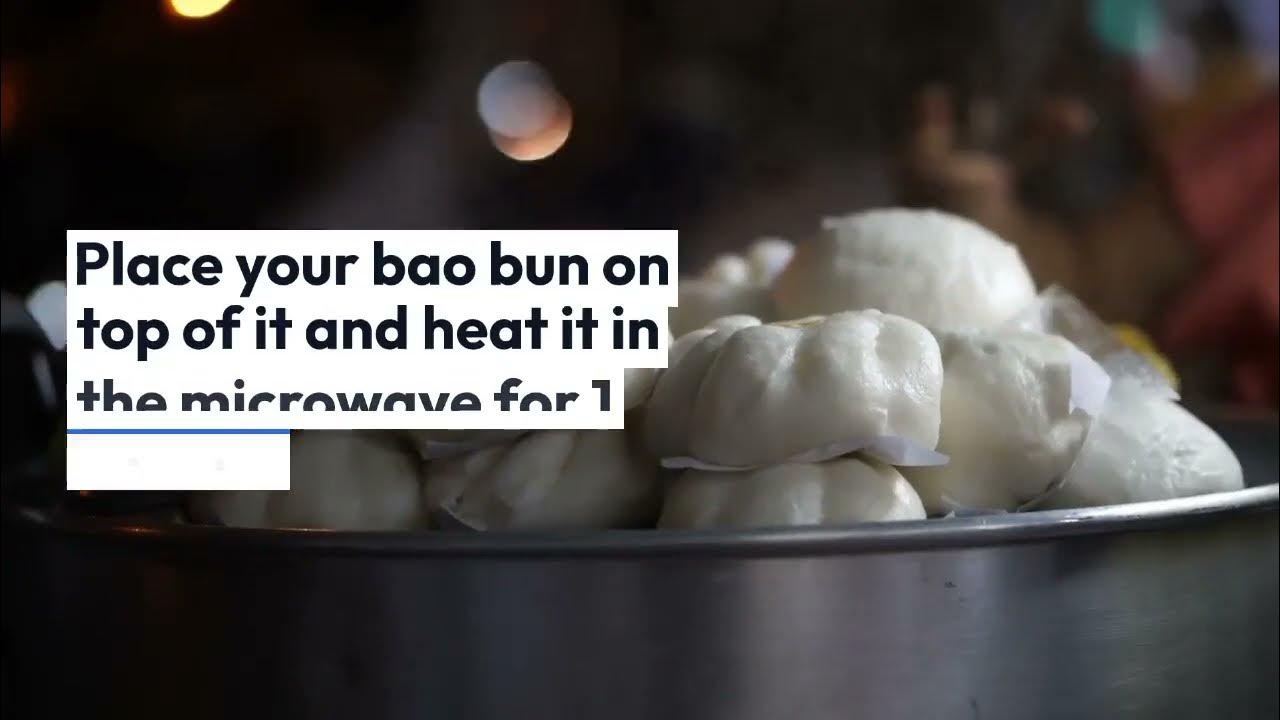 How To Steam Bao Buns in the Microwave YouTube