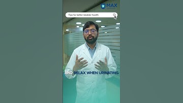 Tips for good bladder health