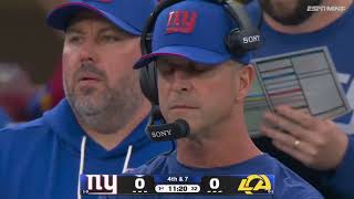 Full Jaxson Dart INJURY vs the Rams😔😭 // Giants vs Rams Week 2 Game Guide
