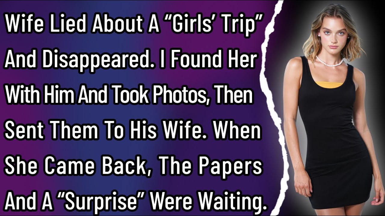 Wife Lied About A “Girls’ Trip” And Disappeared. I Found Her With Him And Took Photos, Then Sent…