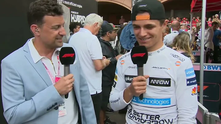 Lando Norris on his performance after the Monaco Grand Prix #monaco #montecarlo
