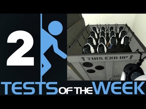 Portal 2: Tests of the Week - The Lone Future Roller Coaster Rider