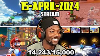 RDC World Gaming, Mario Kart Funny And Best Moments On Stream || 15 April 2024