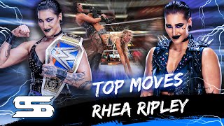 Top  58 Moves of Rhea Ripley