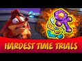 Top 10 HARDEST TIME TRIALS in Crash Bandicoot 4: It's About Time