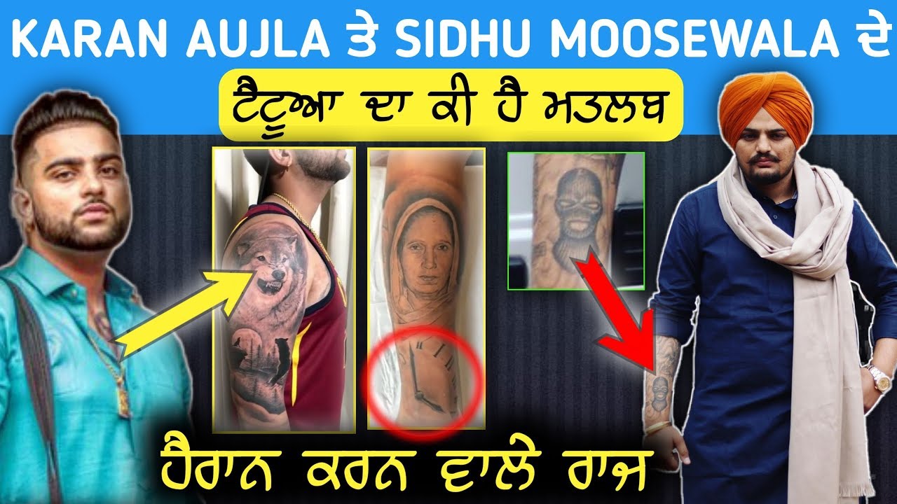 In Ferozepur Sidhu Moosewala fans get tattoos of late singer  Ferozepur  Online