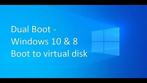 Boot to a virtual hard disk, add a VHDX or VHD to the boot menu - Dual Boot Windows 10 and Windows 8