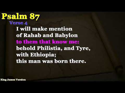 Psalm 87 As A Song Soft Country Kjv Psalm 87 As A Song Soft Country Kjv