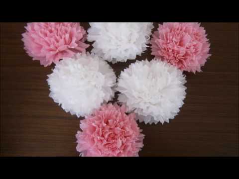 Как сделать ЦВЕТЫ ИЗ САЛФЕТОК / How to make flowers out of paper napkins.