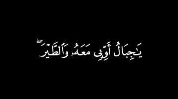 وَلَقَدْ آتَيْنَا دَاوُودَ مِنَّا فَضْلًا┃كرومات قرآن┃القارئ : ناصر القطامي