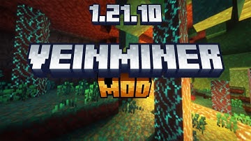 How to Download & Install Veinminer Mod for Minecraft 1.21.10
