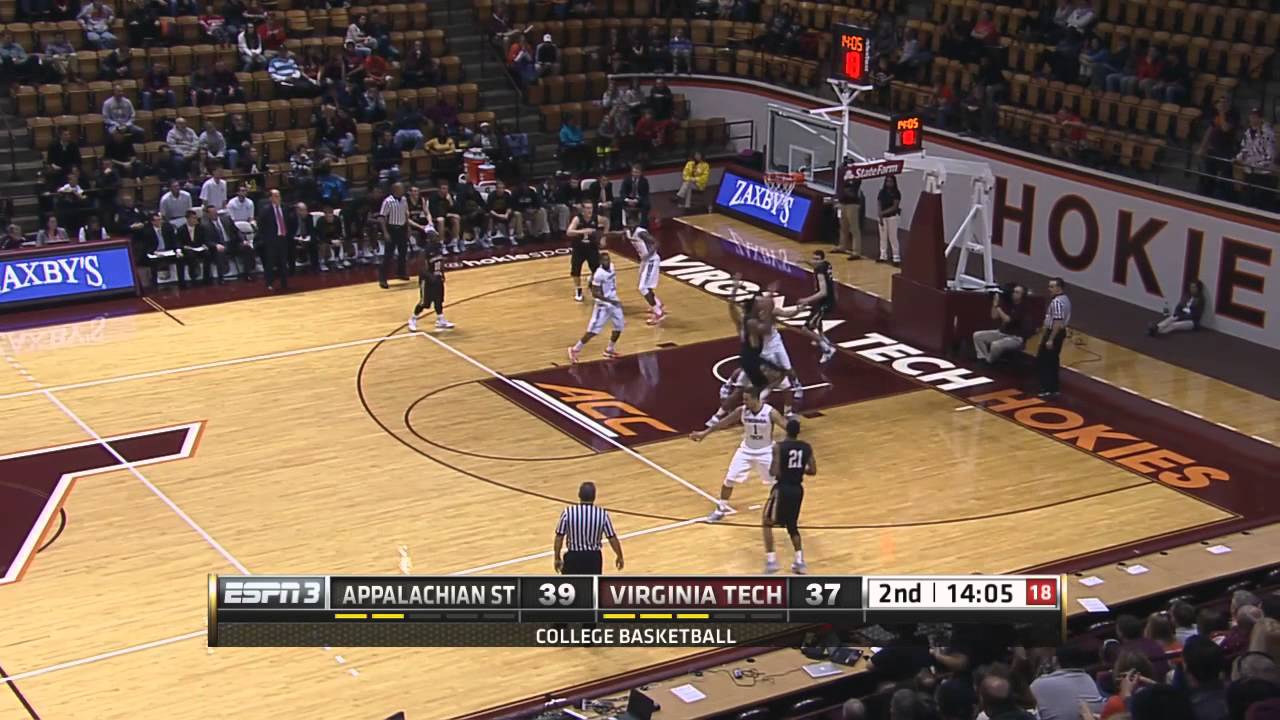 Appalachian State vs VT Basketball Highlights YouTube