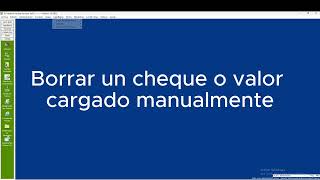 Cómo borrar un cheque o valor en el sistema Account Soft | Tutorial Paso a Paso screenshot 3