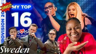 Eurovision 2025: First Semi - Final 2 - My Top 16 Sweden, Greece, Israel, Spain Breathtaking