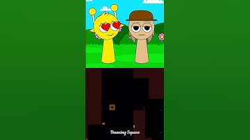 Relationship status 🤤💜| incredibox sprunki - Squaro the Bouncing Square