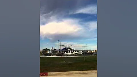 Cynthia in the Halo Flight Helicopter at Spohn South