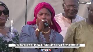 PROFESSOR SIDAT YAFFA AND GMP JOIN NPP GRAND ALLIANCE screenshot 3