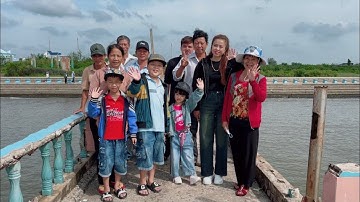 Khám Phá Biển Tân Thành Và Biển Rạch Bùn - Gò Công Cùng Đại Gia Đình | Hồng Điệp Vlog