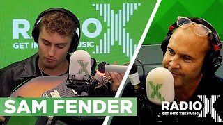 Video thumbnail of "Sam Fender riffs Oasis, Nirvana and The Animals live | Johnny Vaughan | Radio X"